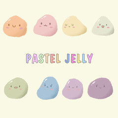 Kawaii Pastel Jelly