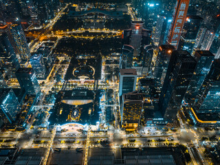 aerial photography of cities