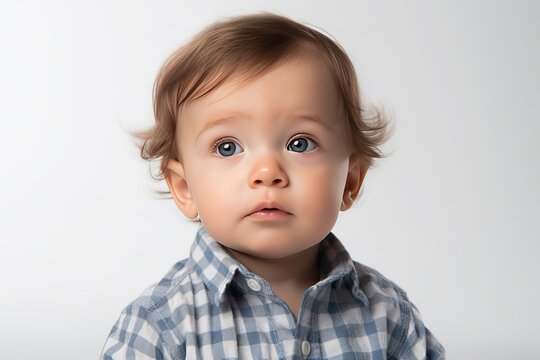 Baby Boy, Kid portrait (Ai generated)