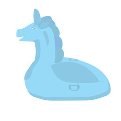 Unicorn floaty. Pool float shape unicorn
