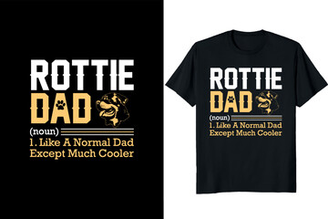 Dog dad t-shirt design, Dog Father's day shirt