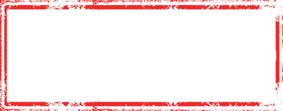 Vector illustration frame of rubber stamp.