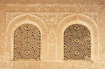 sculpted wall