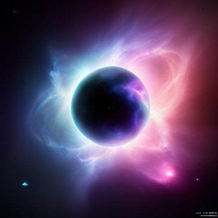 Fototapeta na wymiar Nebula Space