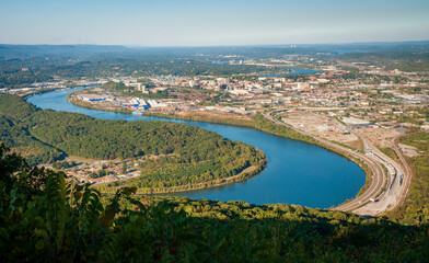 Fototapeta premium Overlook at Chickamauga and Chattanooga National Military Park