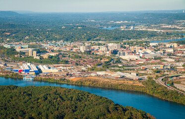 Fototapeta premium Overlook at Chickamauga and Chattanooga National Military Park