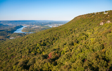 Overlook at Chickamauga and Chattanooga National Military Park
