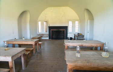 Living Quarters at The Historic Fort Pulaski National Monument