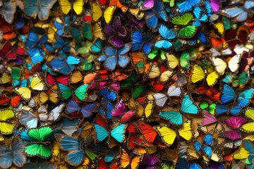Butterflies Butterfly Seamless Repeating Repeatable Texture Pattern Tiled Tessellation Background Image