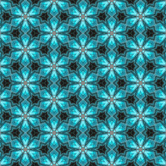 seamless pattern of tiles