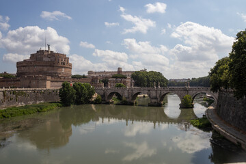 Obraz premium Castel sant'angelo The Eternal city