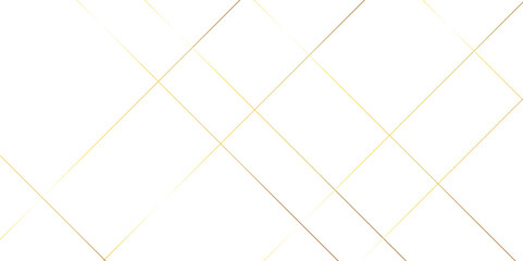 Abstract background with lines. Abstract golden geometric lines with  square and triangles shape on transparent background. Abstract white futuristic background.