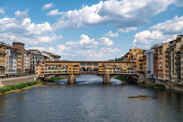 Ponte Vecchio on Arno River, Florence
