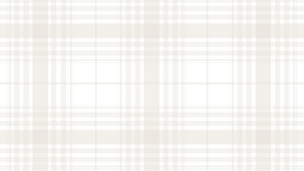 Beige and white plaid fabric texture on a white background
