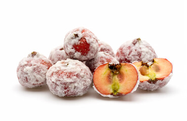 Traditional Chinese snack, sugar gourd made with hawthorn and sugar