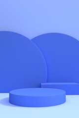 3d product podium scene background minimal abstract geometric object for cosmetic display square and portrait stories social media post. with podiums. stand for showing 3d cosmetic products. Showcase 