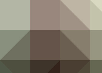 Fototapeta premium Abstract color Low-Polygones Generative Art background illustration