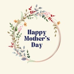 Happy Mother's Day Greetings Card may 2023 