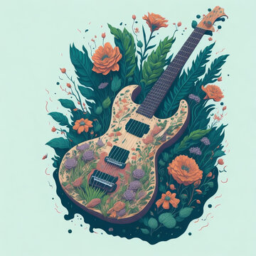 Flower Guitar