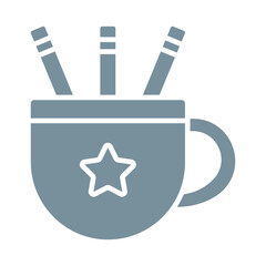 Pencil Cup Icon