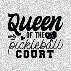 Queen of the pickleball court