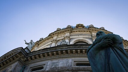 Beautiful Frederiks church in Copenhagen, Denmark