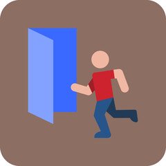 Emergency Exit Icon