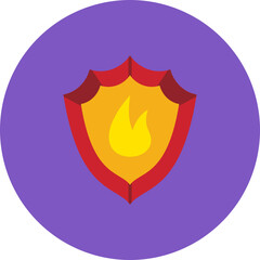 Fire Shield Icon