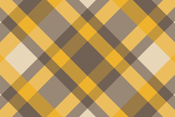 Tartan or plaid halloween color pattern. Vector illustration.