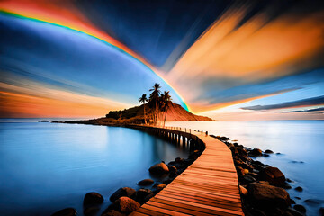 An island at Rainbow
