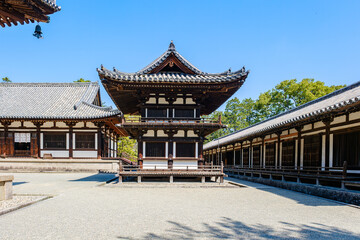 Fototapeta premium 【奈良県】奈良市 唐招提寺 鼓楼 (2023/03/28撮影)