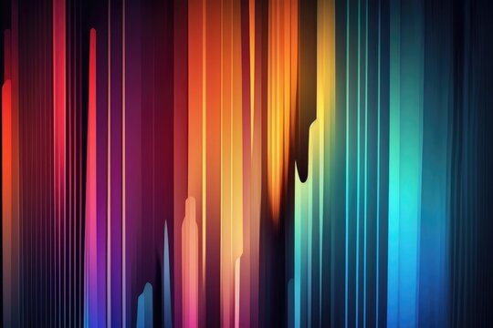 Colorful abstract background with stripes