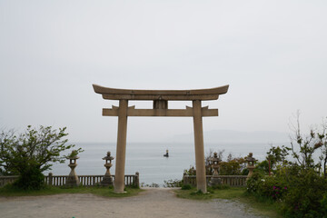 播州赤穂の大石神社からの風景２