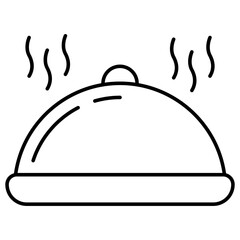 Trendy design icon of cloche