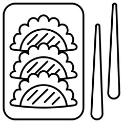 Creative design icon of nigri 