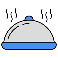 Trendy design icon of cloche