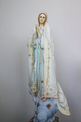 Our Lady of Fatima catholic religious statue