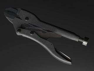 Short Nose Grip Wrench 3D model