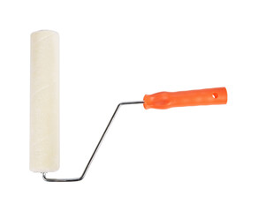 Obraz premium paint roller isolated on white background