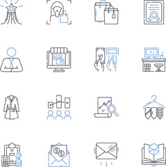 Own and net income line icons collection. Revenue Profit Earnings Income Compensation Gross Take-home Wages Salary Compensation Payday Payout Return Yield Benefit Dividend Bonus Commission Royalties