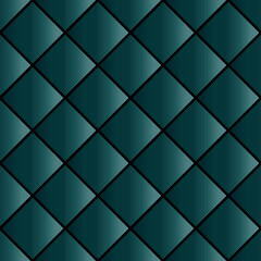 seamless vector pattern of squares in green tones for printing on fabrics, walls, packaging and for decorating interiors and stages