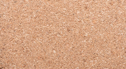 Brown cork board background, corkboard backdrop with texture and copy space for text.