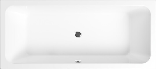 Top view of White Bathtub