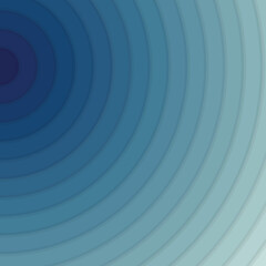 abstract and minimal background with smooth blue gradient half circles