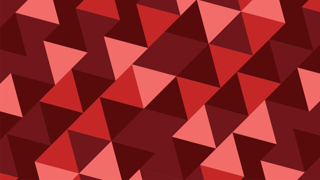 4K ultra high definition Modern abstract background, red triangle shape. Use for decorative, illustration, backdrop, wallpaper, background.