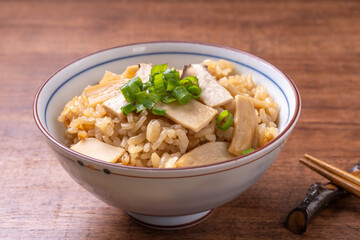 エリンギの炊き込みご飯