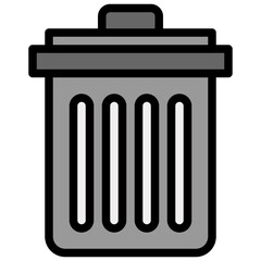 trash line icon,linear,outline,graphic,illustration