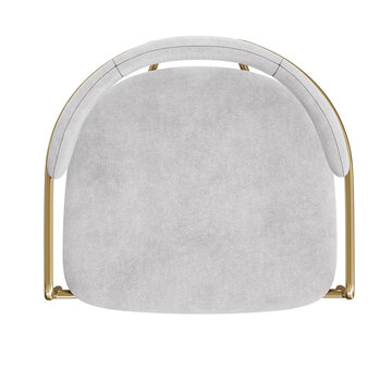 Top view bar chair