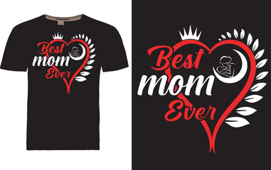 MOTHERS DAY T SHIRT DESIGN