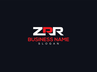Elegant Vector ZPR zp Logo Icon, Luxury zpr Apparel Fashion Brand Logo